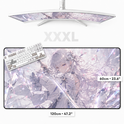 Mousepad/Deskmat Personalizado com Borda Costurada (120x60cm)
