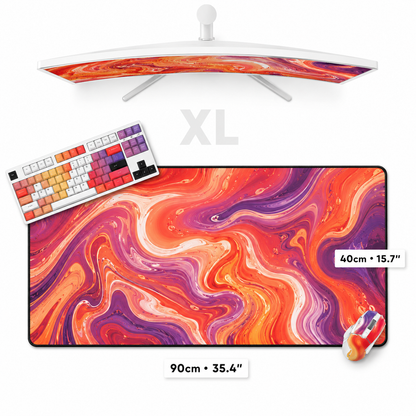 Mousepad/Deskmat Personalizado com Borda Costurada (90x40cm)