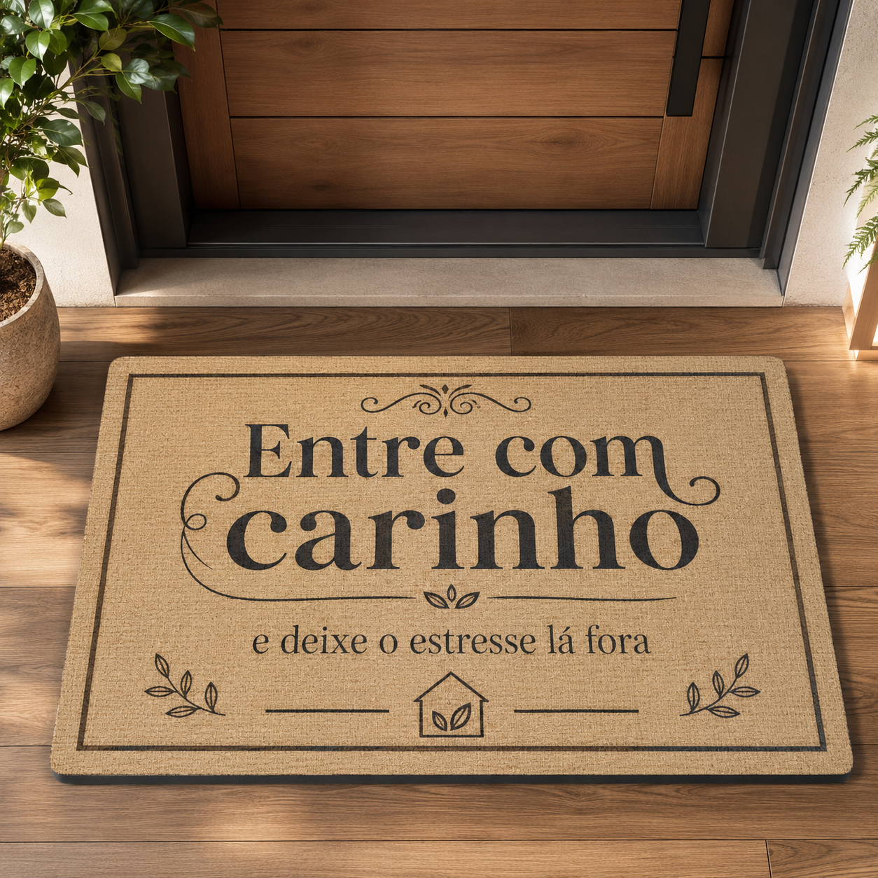 TAPETE PERSONALIZADO COM FOTO, LOGO OU TEXTO